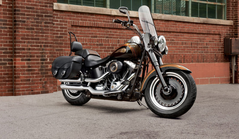 Harley Davidson Softail Fat Boy Special 110th aniversario 2013 lleno