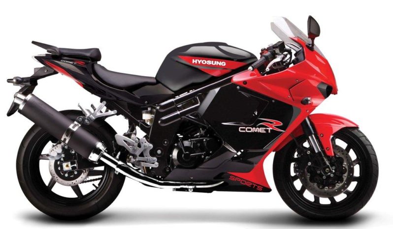 Hyosung GT 650 Ri Comet Bitono 2012 lleno