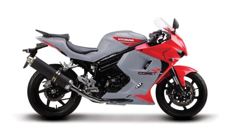 Hyosung GT 650 Ri Comet Bitono 2012 lleno