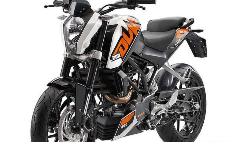 KTM 200 Duke ABS 2013 lleno