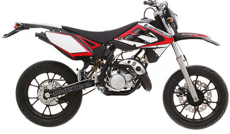 Sherco SM 50 2012 lleno