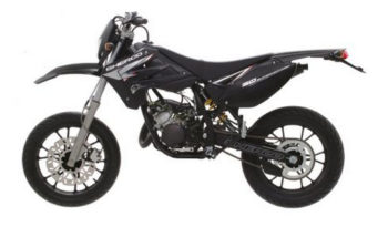 Sherco SM 50 Black Panther 2013 lleno