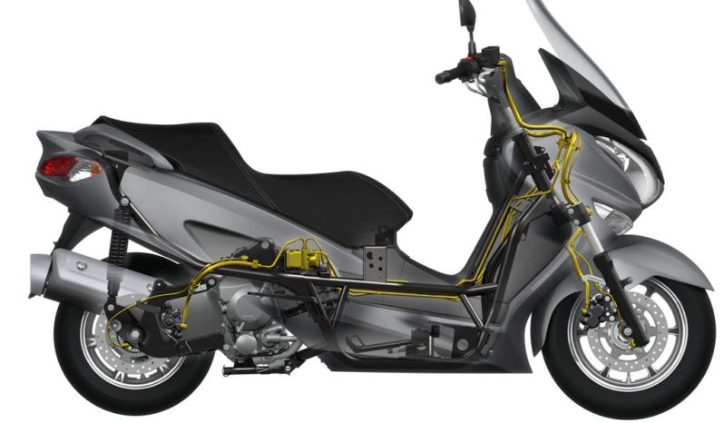 Suzuki Burgman 125 2014 lleno