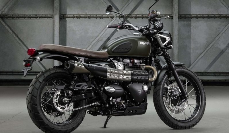 Triumph Street Scrambler 2017 lleno