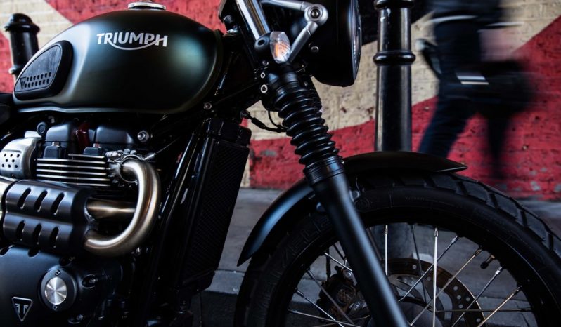 Triumph Street Scrambler 2017 lleno