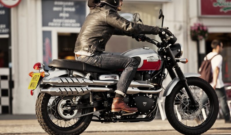 Triumph Scrambler 2014 lleno