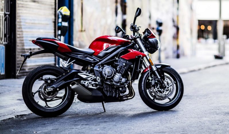 Triumph Street Triple S A2 2017 lleno