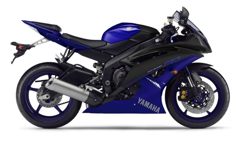 Yamaha YZF R6 Race Blu 2014 lleno