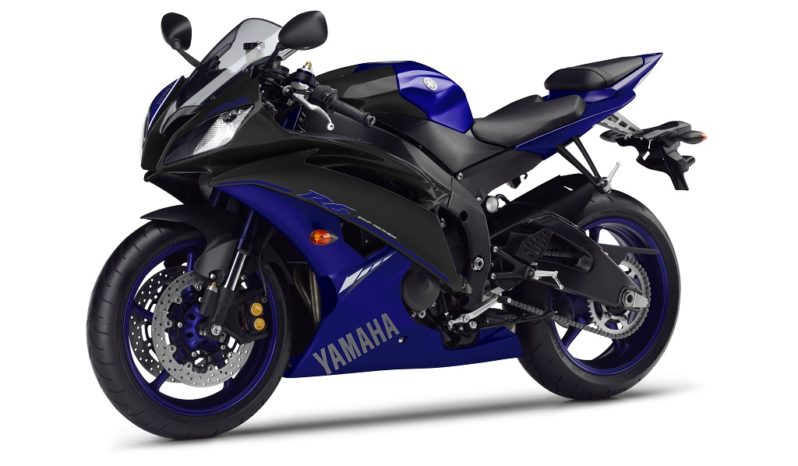 Yamaha YZF R6 Race Blu 2014 lleno