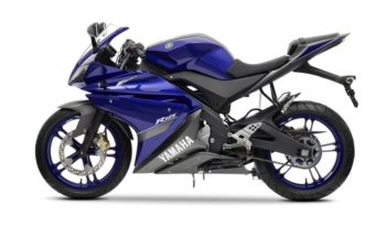 Yamaha YZF-R125 Race Blu 2013 lleno