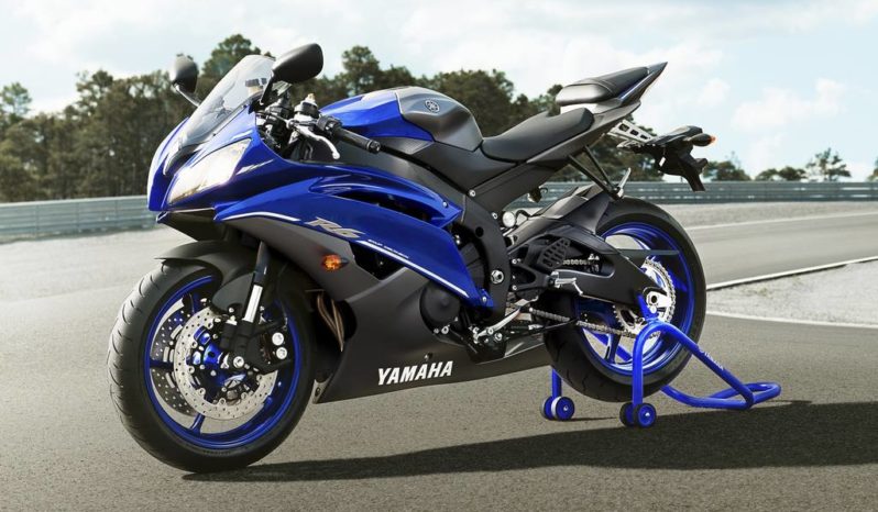 Yamaha YZF R6 Race Blu 2013 lleno