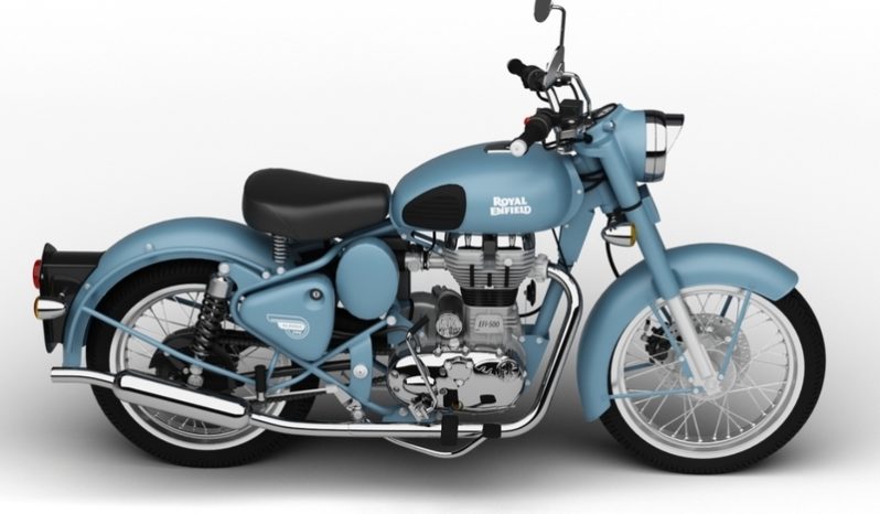 Ficha técnica de la moto Royal Enfield Classic 500 Squadron Blue