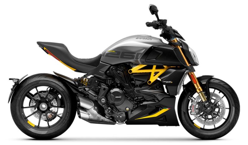 Ficha técnica de la moto Ducati 1260 Diavel S Black and Steel 2021