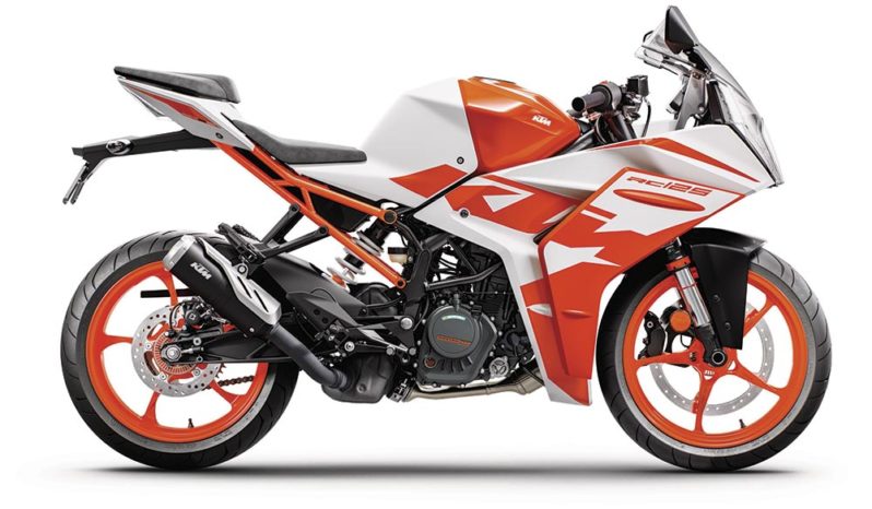 Ficha técnica de la moto KTM RC 125 2022